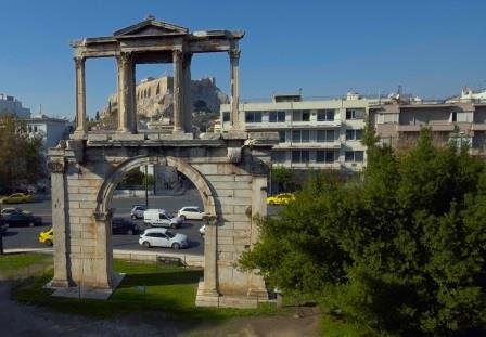 athens hadrian arch