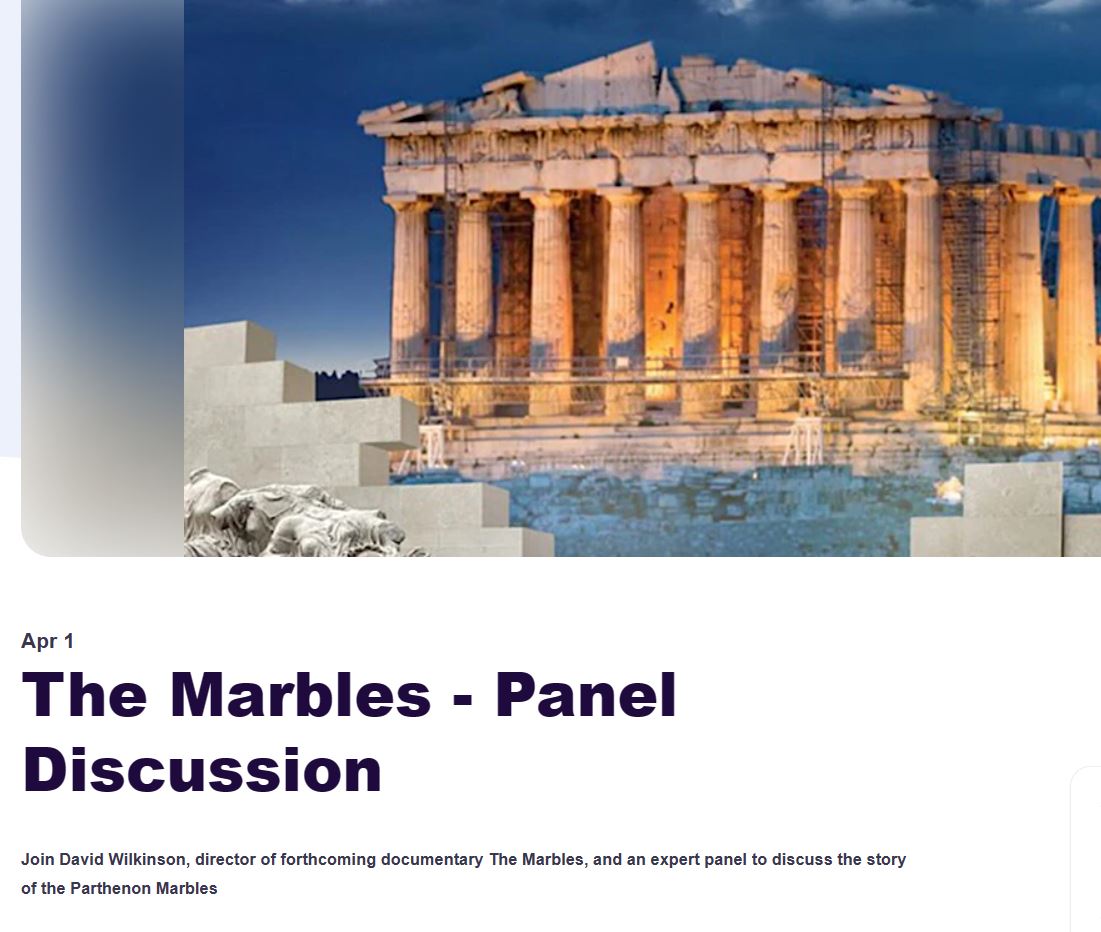 The Marbles - Panel Discussion, 01 April 2023