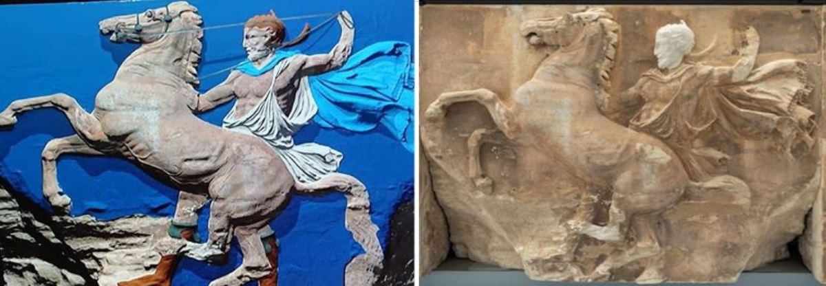 Colour on the Parthenon Marbles, not a 'new' find