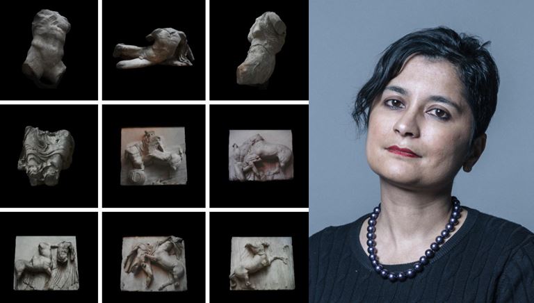 Baroness Shami Chakrabarti urges magnanimity for the reunification of the Parthenon Marbles 
