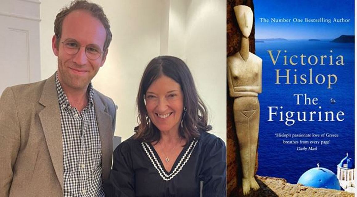 Victoria Hislop in conversation with David Wills at The Hellenic Centre, London 