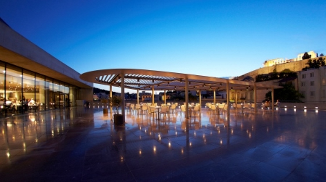 acropolis museum outdoor restaurant small