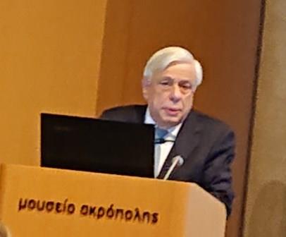 H.E. the President of the Hellenic Republic Mr. Prokopios Pavlopoulos opens the International Conference: ‘‘THE REUNIFICATION OF THE PARTHENON SCULPTURES’’