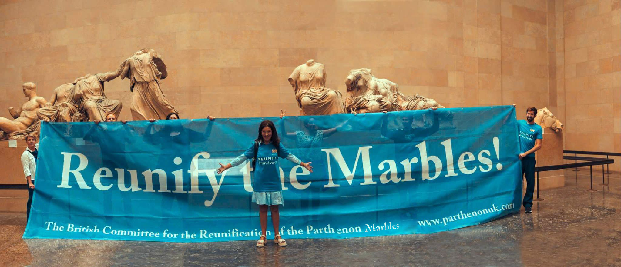 Fundraising initiative to symbolically repay the £35,000 used by Parliament to buy the Parthenon Marbles from Lord Elgin in 1816 